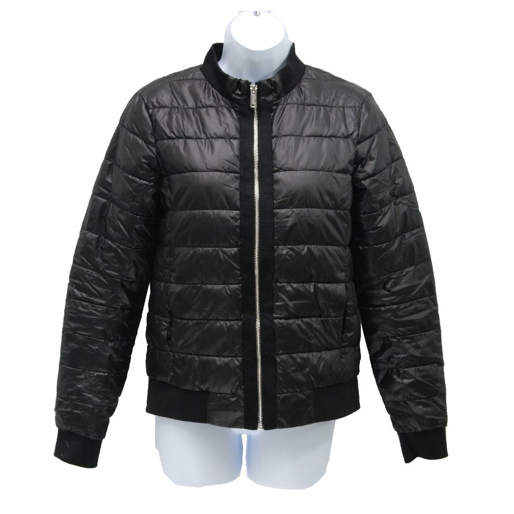 IKKS Women's Puffer Bomber Jacket